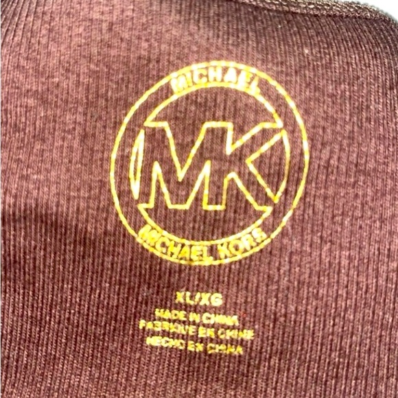 MICHAEL Michael Kors Gold Brown Sequined Tank Top - Women's, SZ XL - Picture 4 of 7
